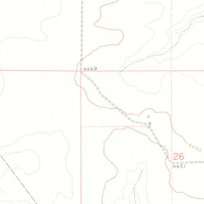 United States Geological Survey Campo SW, CO (1978, 24000-Scale) digital map