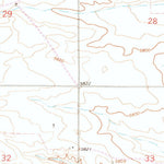 United States Geological Survey Campstool, WY-CO (1963, 24000-Scale) digital map