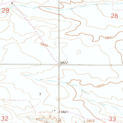 United States Geological Survey Campstool, WY-CO (1963, 24000-Scale) digital map