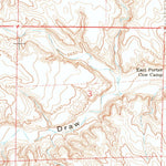 United States Geological Survey Campstool, WY-CO (1963, 24000-Scale) digital map