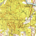 United States Geological Survey Campti, LA (1944, 62500-Scale) digital map
