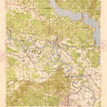 United States Geological Survey Campti, LA (1948, 62500-Scale) digital map