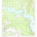 United States Geological Survey Campti, LA (1983, 24000-Scale) digital map