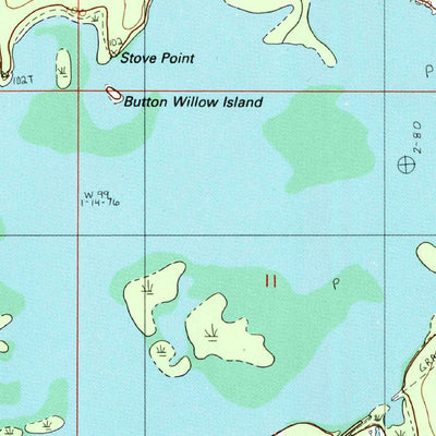 United States Geological Survey Campti, LA (1996, 24000-Scale) digital map