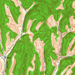 United States Geological Survey Campton, KY (1961, 24000-Scale) digital map
