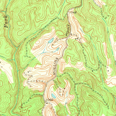 United States Geological Survey Campton, KY (1972, 24000-Scale) digital map