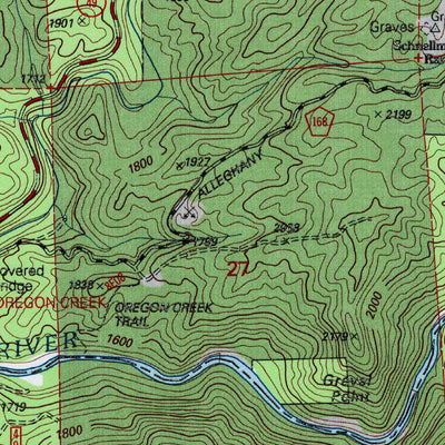 United States Geological Survey Camptonville, CA (2000, 24000-Scale) digital map
