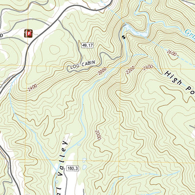United States Geological Survey Camptonville, CA (2022, 24000-Scale) digital map