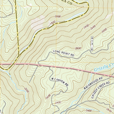 United States Geological Survey Camptonville, CA (2022, 24000-Scale) digital map