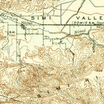 United States Geological Survey Camulos, CA (1903, 125000-Scale) digital map