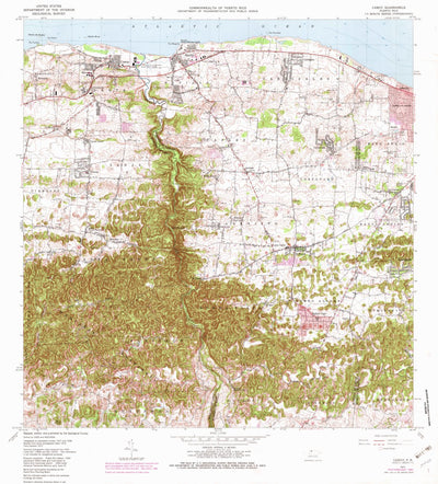 United States Geological Survey Camuy, PR (1972, 20000-Scale) digital map