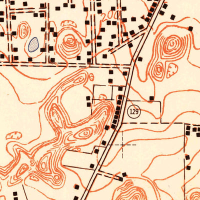 United States Geological Survey Camuy SE, PR (1950, 10000-Scale) digital map