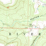 United States Geological Survey Canaan, AR (1962, 24000-Scale) digital map