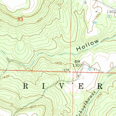 United States Geological Survey Canaan, AR (1962, 24000-Scale) digital map