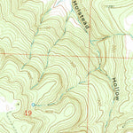 United States Geological Survey Canaan, AR (1962, 24000-Scale) digital map