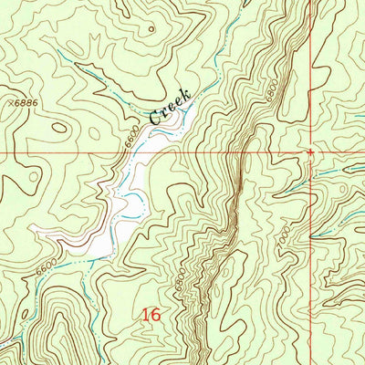 United States Geological Survey Canaan Creek, UT (1964, 24000-Scale) digital map