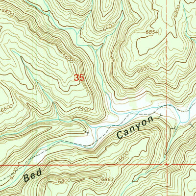 United States Geological Survey Canaan Creek, UT (2002, 24000-Scale) digital map