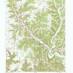 United States Geological Survey Canaan, IN (1971, 24000-Scale) digital map