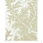United States Geological Survey Canaan, IN (2022, 24000-Scale) digital map