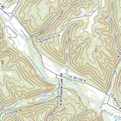 United States Geological Survey Canaan, IN (2022, 24000-Scale) digital map