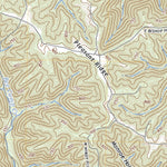 United States Geological Survey Canaan, IN (2022, 24000-Scale) digital map