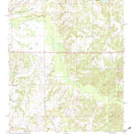 United States Geological Survey Canaan, MS-TN (1982, 24000-Scale) digital map