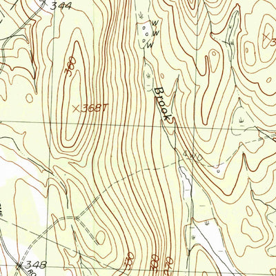 United States Geological Survey Canaan, NH-VT (1984, 25000-Scale) digital map