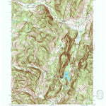 United States Geological Survey Canaan, NY-MA (1973, 24000-Scale) digital map