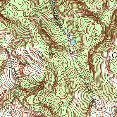 United States Geological Survey Canaan, NY-MA (1973, 24000-Scale) digital map