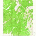 United States Geological Survey Canaan Peak, UT (1964, 24000-Scale) digital map