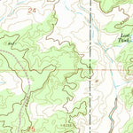 United States Geological Survey Canada Calladita, NM (1961, 24000-Scale) digital map