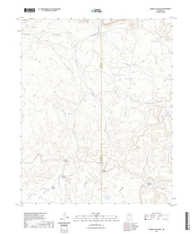 United States Geological Survey Canada Calladita, NM (2023, 24000-Scale) digital map