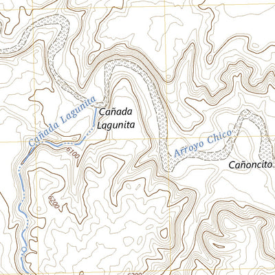 United States Geological Survey Canada Calladita, NM (2023, 24000-Scale) digital map