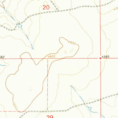 United States Geological Survey Canada Colorado, NM (1964, 24000-Scale) digital map