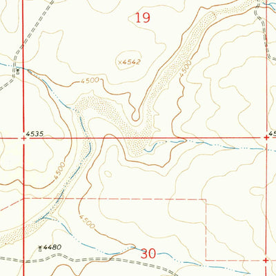 United States Geological Survey Canada Colorado, NM (1964, 24000-Scale) digital map