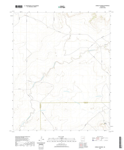 United States Geological Survey Canada Colorado, NM (2020, 24000-Scale) digital map