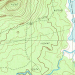 United States Geological Survey Canada Falls Lake, ME (1989, 24000-Scale) digital map