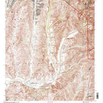United States Geological Survey Canada Gobernadora, CA (1997, 24000-Scale) digital map