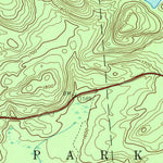 United States Geological Survey Canada Lake, NY (1945, 24000-Scale) digital map