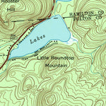 United States Geological Survey Canada Lake, NY (1945, 24000-Scale) digital map