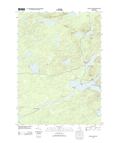 United States Geological Survey Canada Lake, NY (2013, 24000-Scale) digital map