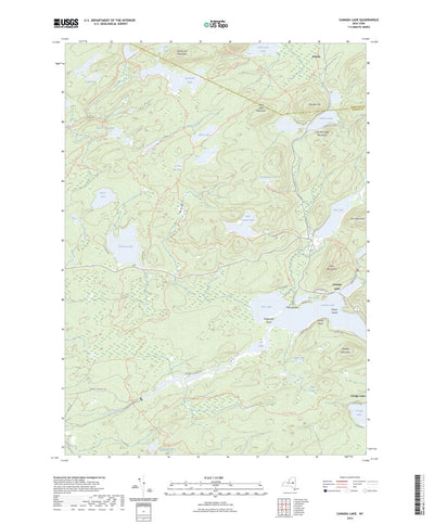 United States Geological Survey Canada Lake, NY (2023, 24000-Scale) digital map