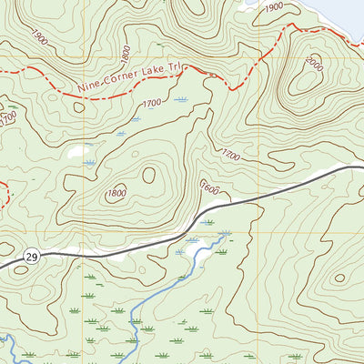 United States Geological Survey Canada Lake, NY (2023, 24000-Scale) digital map