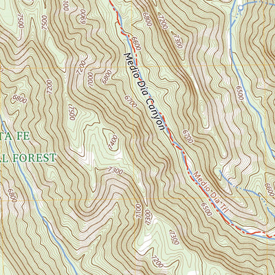 United States Geological Survey Canada, NM (2023, 24000-Scale) digital map