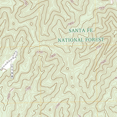 United States Geological Survey Canada Ojitos, NM (2023, 24000-Scale) digital map