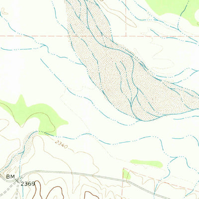 United States Geological Survey Canadian West, TX (1972, 24000-Scale) digital map