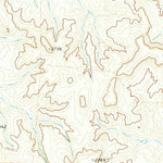 United States Geological Survey Canadian West, TX (1972, 24000-Scale) digital map