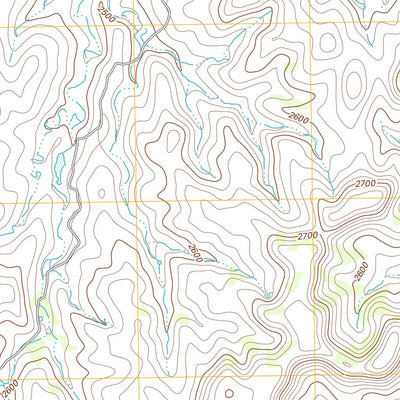 United States Geological Survey Canadian West, TX (2012, 24000-Scale) digital map