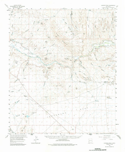 United States Geological Survey Canador Peak, NM (1959, 62500-Scale) digital map