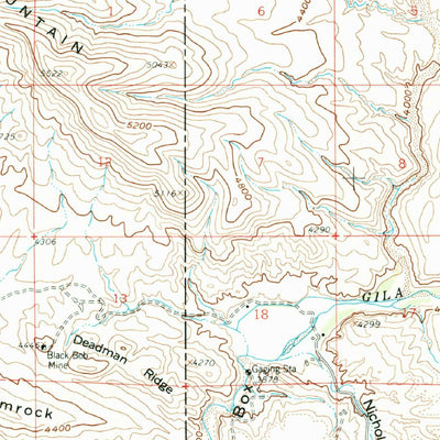United States Geological Survey Canador Peak, NM (1959, 62500-Scale) digital map